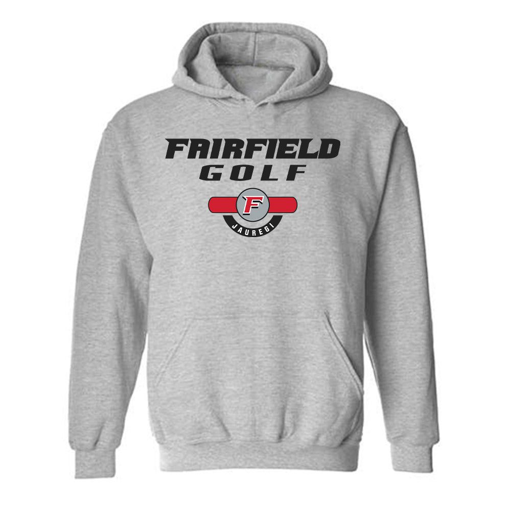 Fairfield - NCAA Women's Golf : Ainhoa Jauregi - Classic Fashion Shersey Hooded Sweatshirt-0