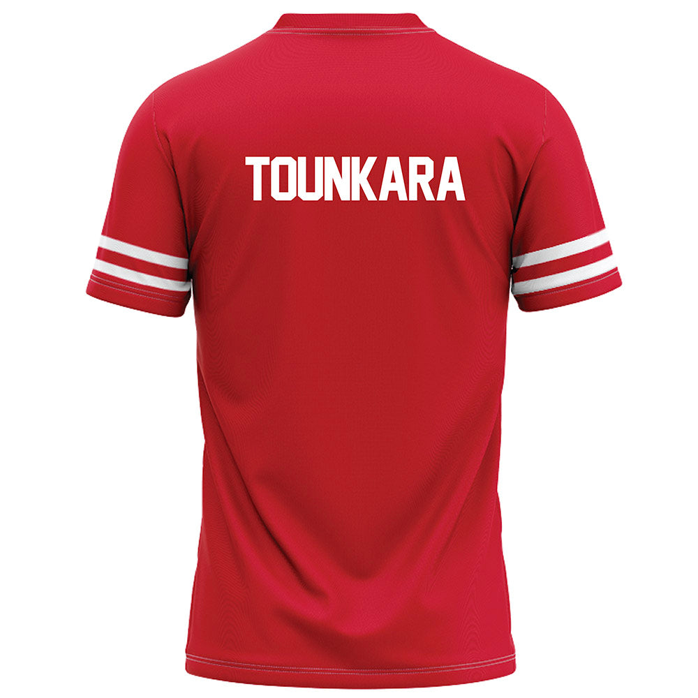 Houston - NCAA Football : Muizz Tounkara - Red Football Jersey-1