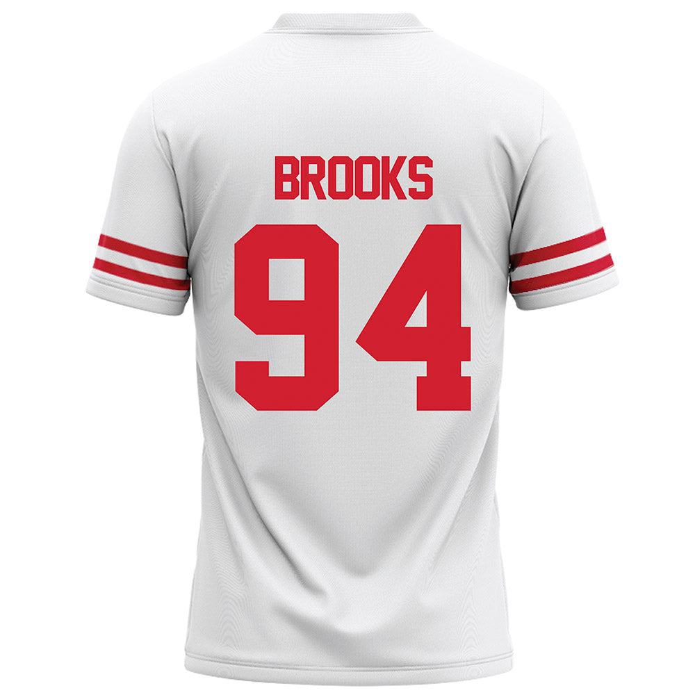 Houston - NCAA Football : Carmello Brooks - White Football Jersey-1