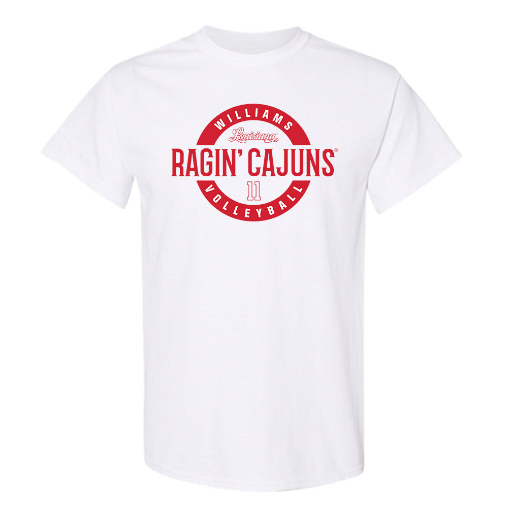 Louisiana - NCAA Women's Volleyball : Emily Williams - Classic Fashion Shersey T-Shirt-0