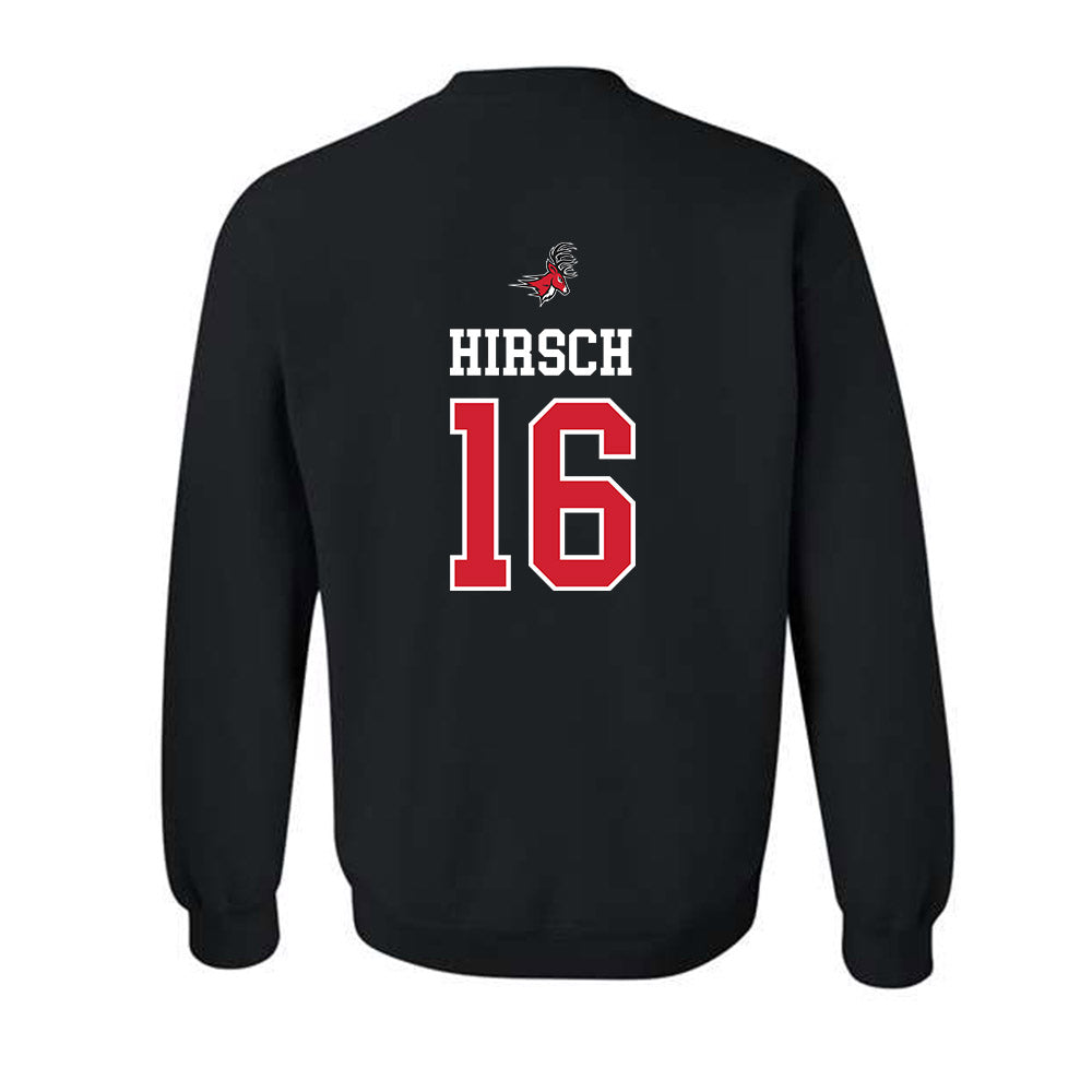 Fairfield - NCAA Men's Lacrosse : Owen Hirsch - Classic Fashion Shersey Crewneck Sweatshirt-1