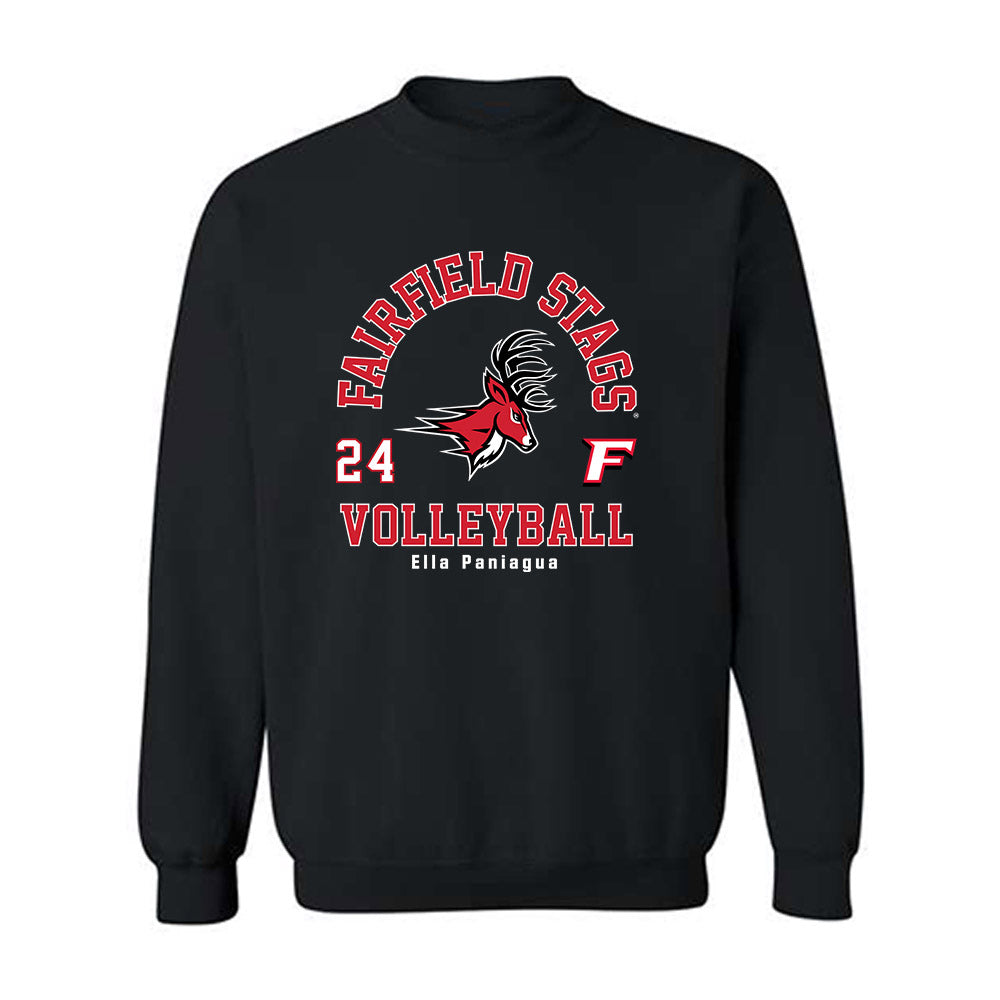 Fairfield - NCAA Women's Volleyball : Ella Paniagua - Classic Fashion Shersey Crewneck Sweatshirt-0