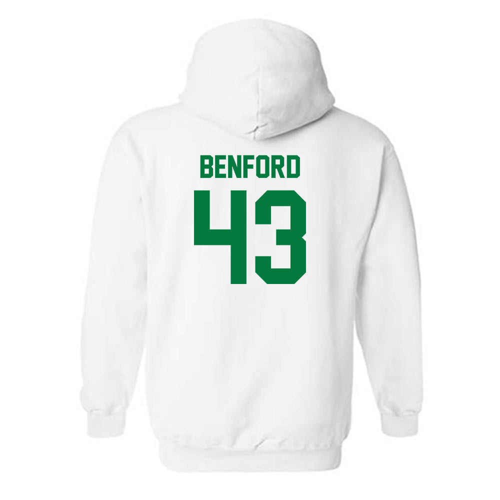 North Texas - NCAA Football : Anthony Benford - Classic Shersey Hooded Sweatshirt-1