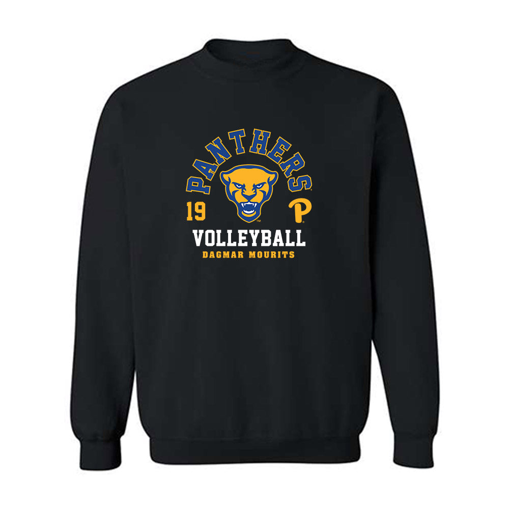 Pittsburgh - NCAA Women's Volleyball : Dagmar Mourits - Fashion Shersey Crewneck Sweatshirt-0