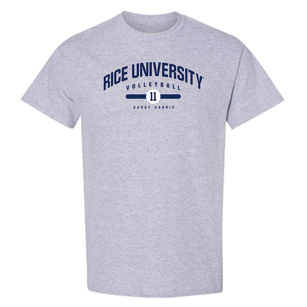 Rice - NCAA Women's Volleyball : Darby Harris - Classic Fashion Shersey T-Shirt