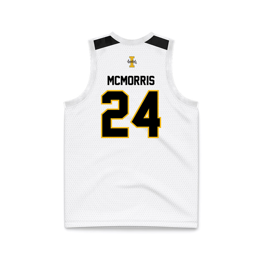 Idaho - NCAA Women's Basketball : Mary McMorris - White Basketball Jersey-1