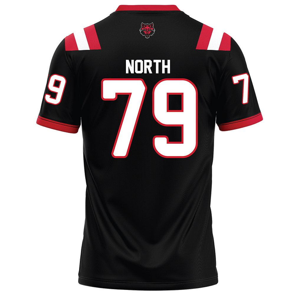 Arkansas State - NCAA Football : Baker North - Black Football Jersey