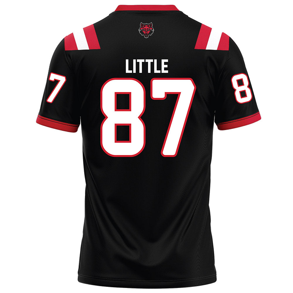Arkansas State - NCAA Football : Tyler Little - Black Football Jersey