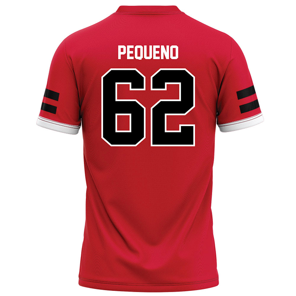 Arkansas State - NCAA Football : Jacob Pequeno - Red Football Jersey