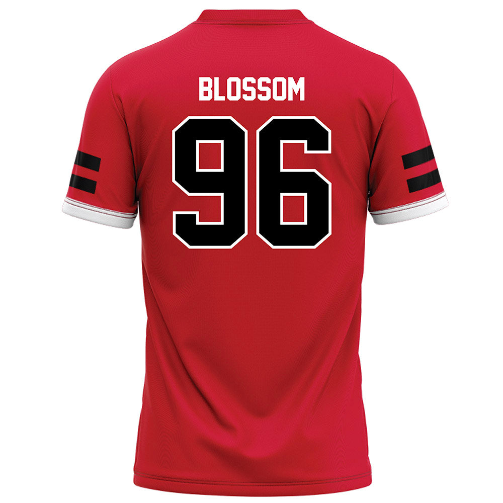 Arkansas State - NCAA Football : Ronnie Blossom - Red Football Jersey-1