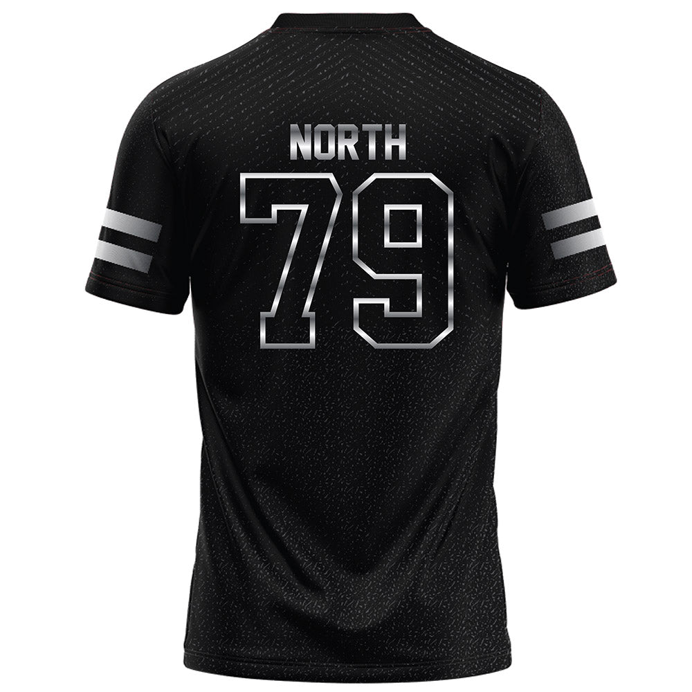 Arkansas State - NCAA Football : Baker North - Melange Black Football Jersey