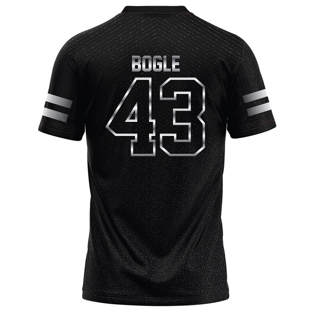 Arkansas State - NCAA Football : Chase Bogle - Melange Black Football Jersey