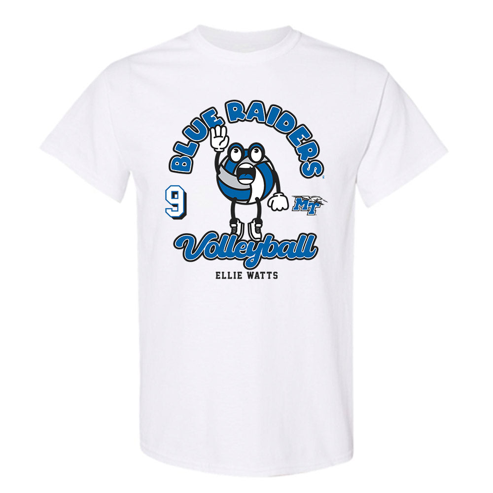 MTSU - NCAA Women's Volleyball : Ellie Watts - Fashion Shersey T-Shirt-0