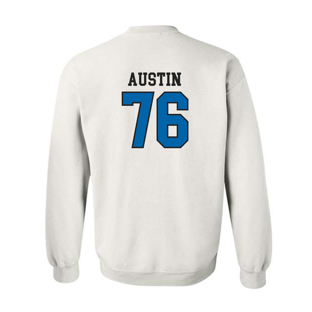 MTSU - NCAA Football : Garrett Austin - Classic Shersey Crewneck Sweatshirt-1