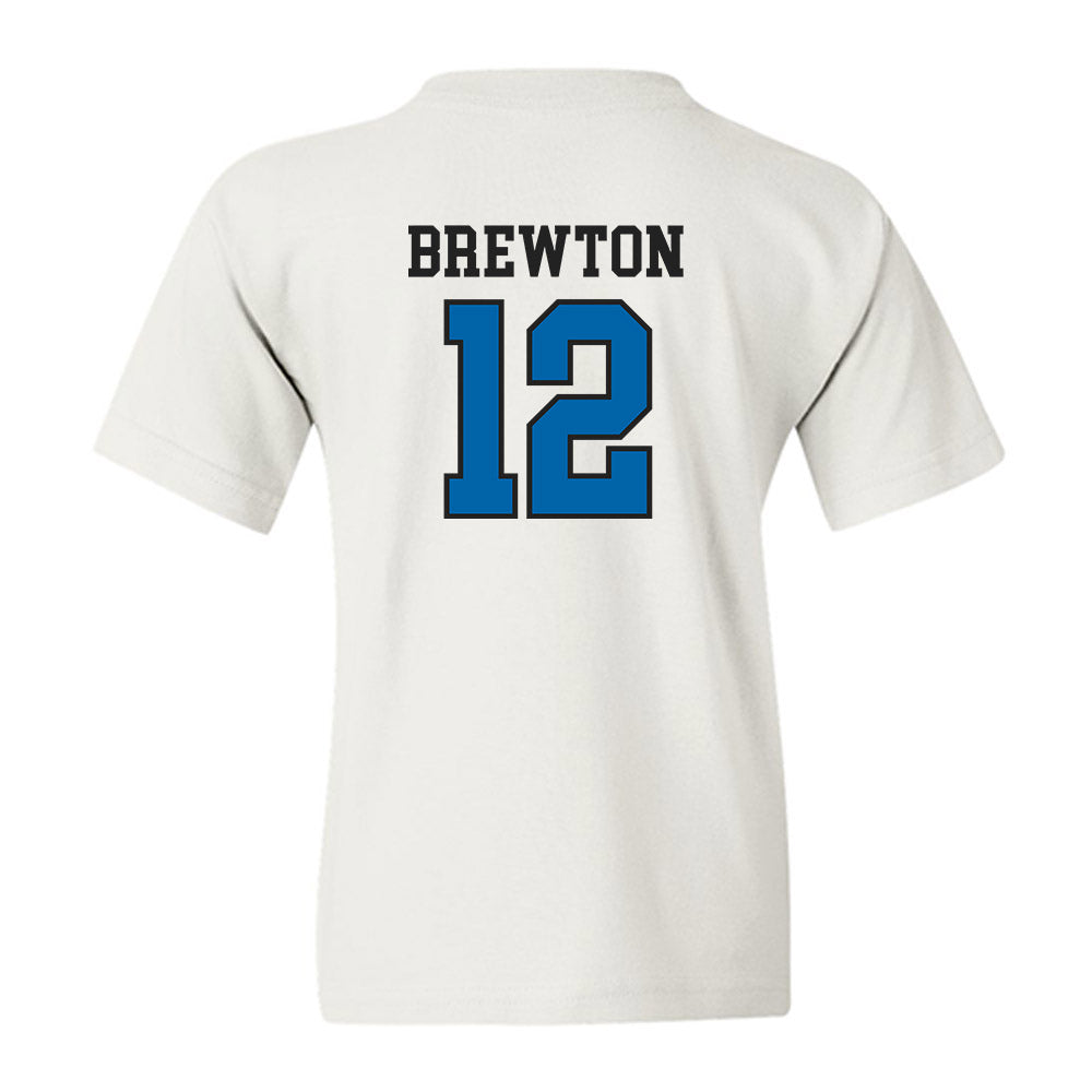 MTSU - NCAA Football : Brian Brewton - Classic Shersey Youth T-Shirt-1