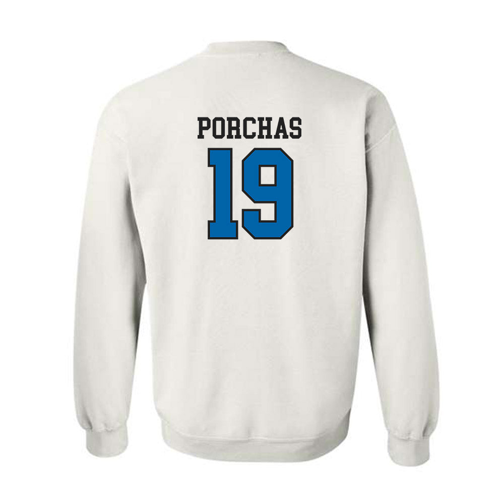 MTSU - NCAA Baseball : Matthew Porchas - Classic Shersey Crewneck Sweatshirt-1