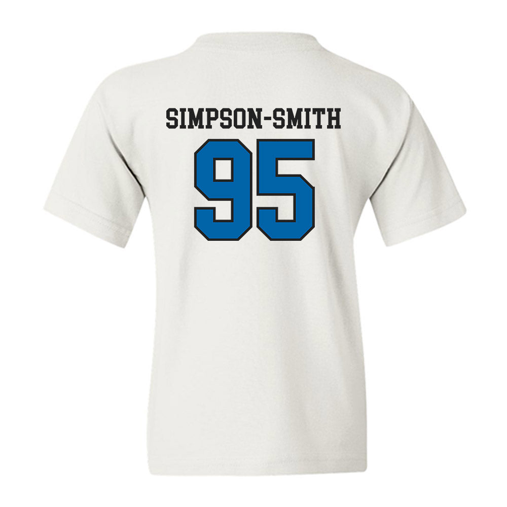 MTSU - NCAA Football : Zeion Simpson-smith - Classic Shersey Youth T-Shirt-1