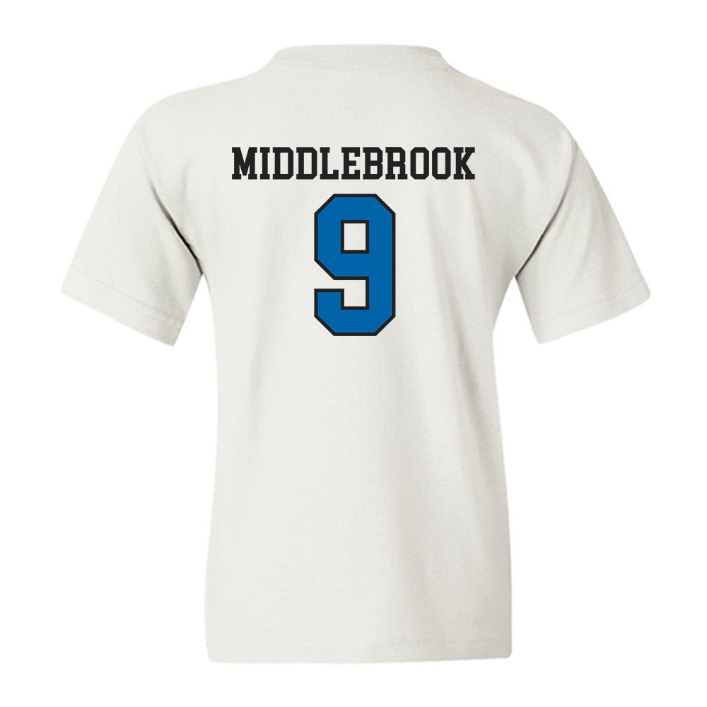 MTSU - NCAA Football : Jekail Middlebrook - Classic Shersey Youth T-Shirt-1