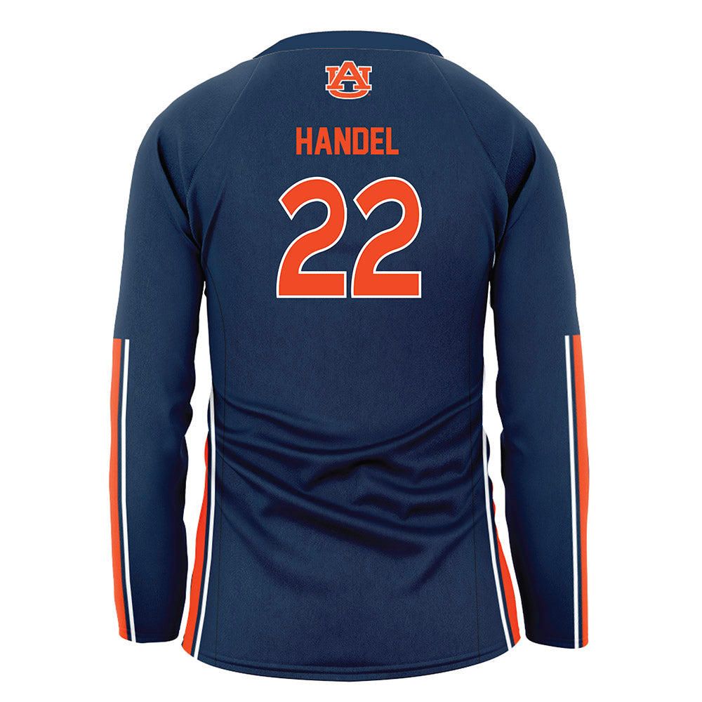 Auburn - NCAA Women's Volleyball : Sydney Handel - Navy Volleyball Jersey