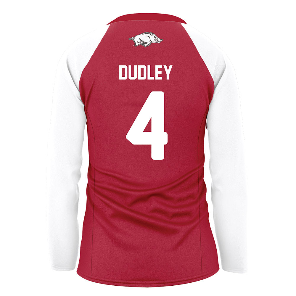 Arkansas - NCAA Women's Volleyball : Lily Dudley - Red Volleyball Jersey