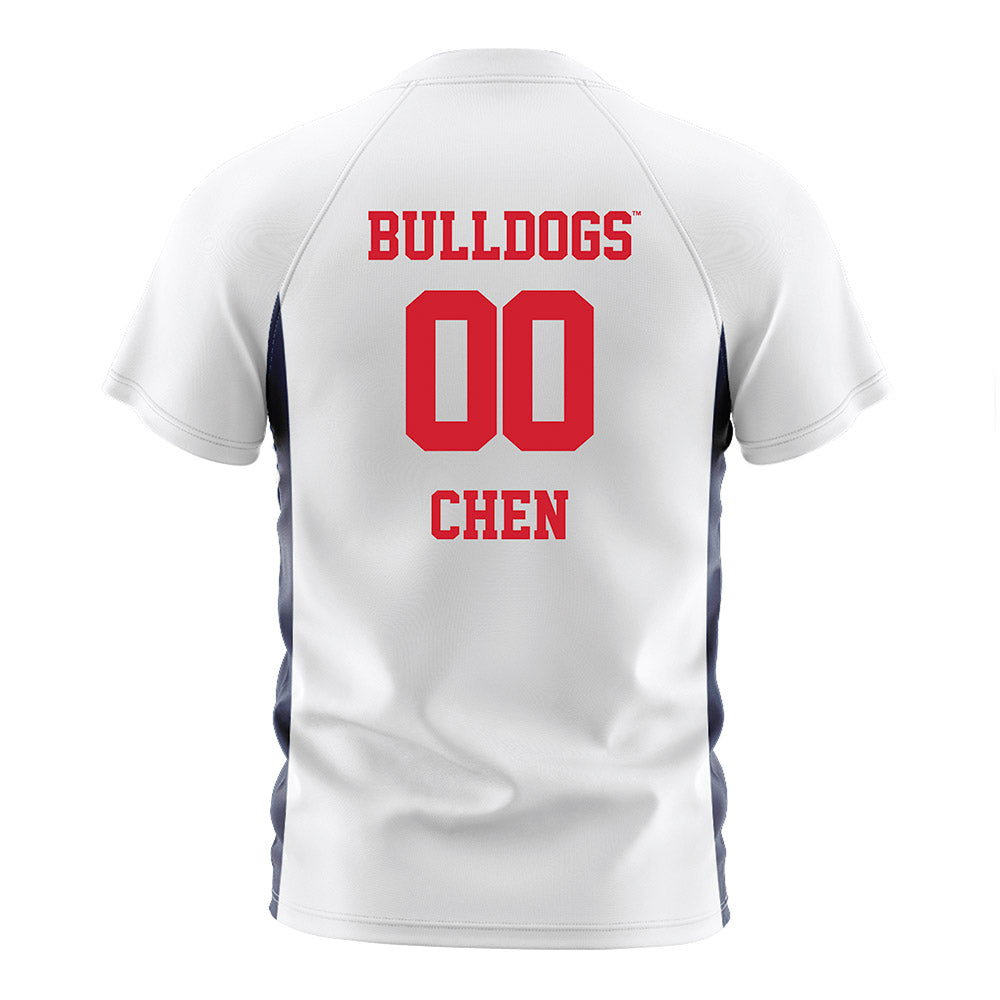 Gonzaga - NCAA Women's Soccer : Summer Chen - White Soccer Jersey-1