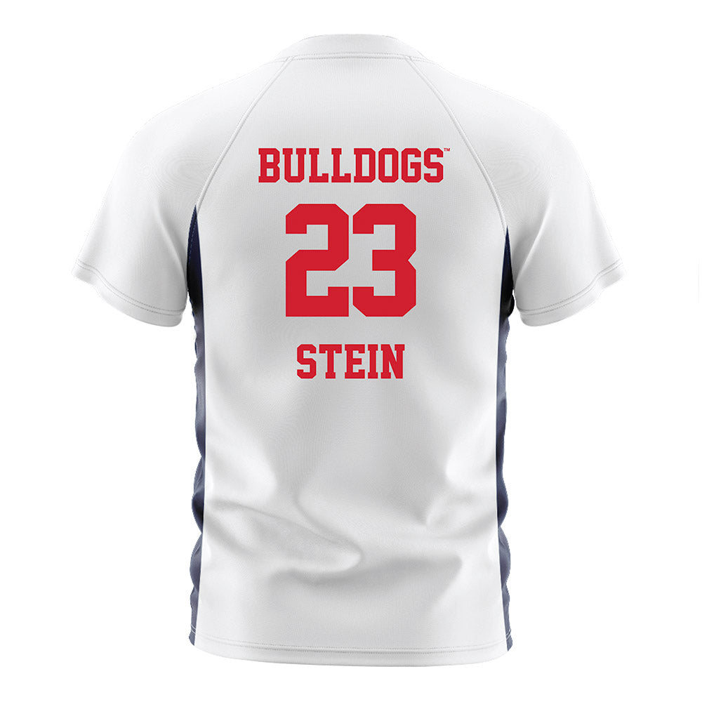 Gonzaga - NCAA Men's Soccer : Dashiell Stein - White Soccer Jersey-1
