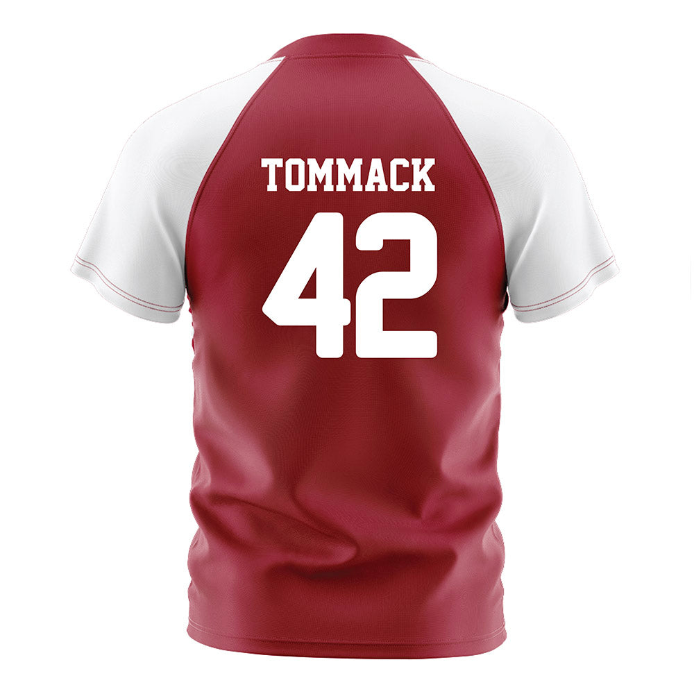 Arkansas - NCAA Women's Soccer : Taylor Tommack - Cardinal Soccer Jersey