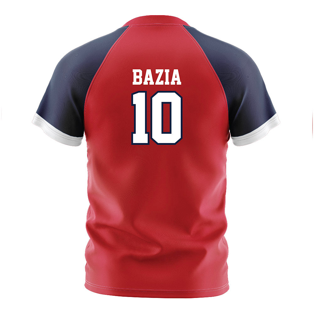 Gonzaga - NCAA Men's Soccer : Alexander Bazia - Red Soccer Jersey-1