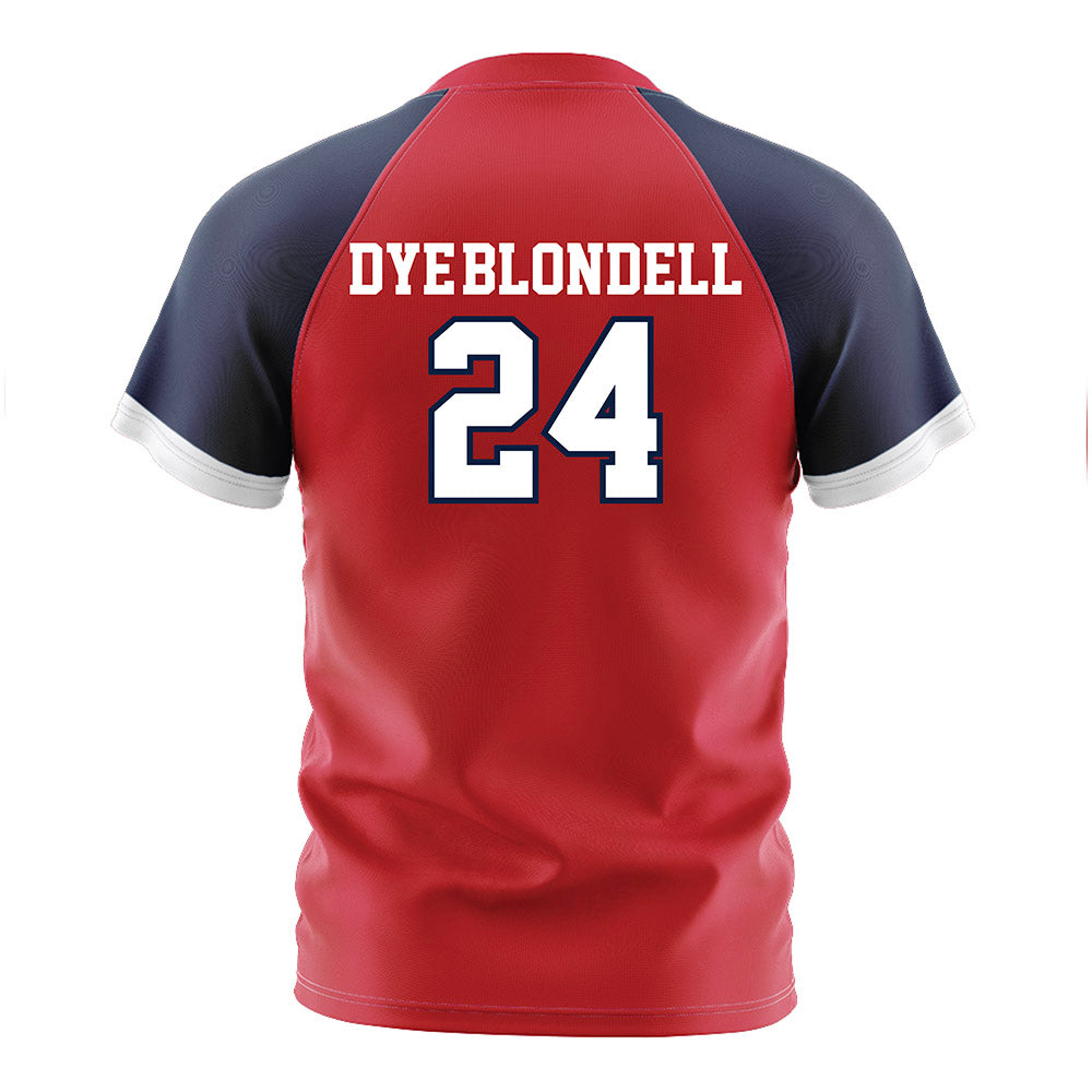 Gonzaga - NCAA Women's Soccer : Addison Dye-Blondell - Red Soccer Jersey-1