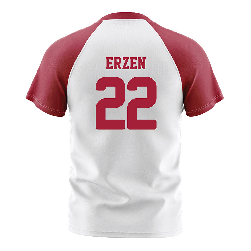 Arkansas - NCAA Women's Soccer : Ainsley Erzen - White Soccer Jersey