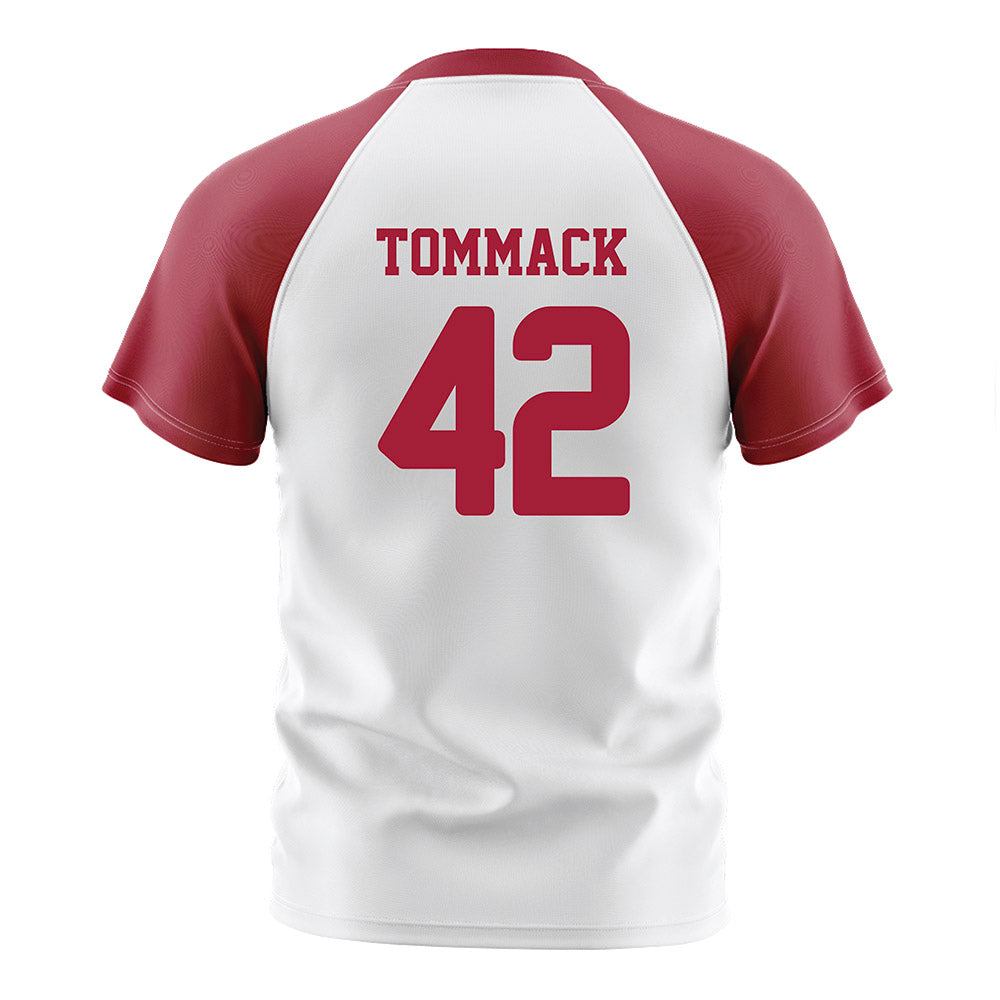 Arkansas - NCAA Women's Soccer : Taylor Tommack - White Soccer Jersey