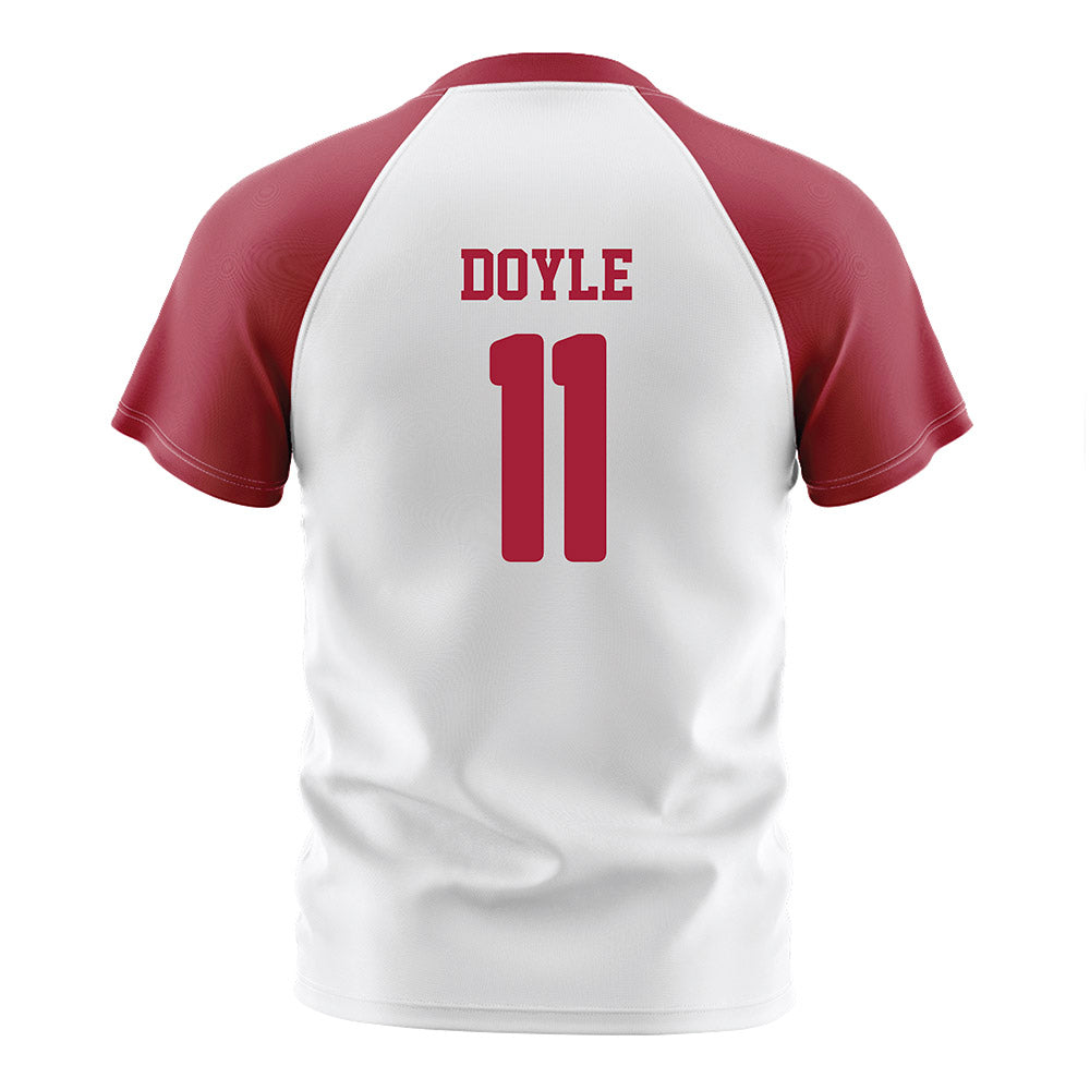 Arkansas - NCAA Women's Soccer : Kate Doyle - White Soccer Jersey