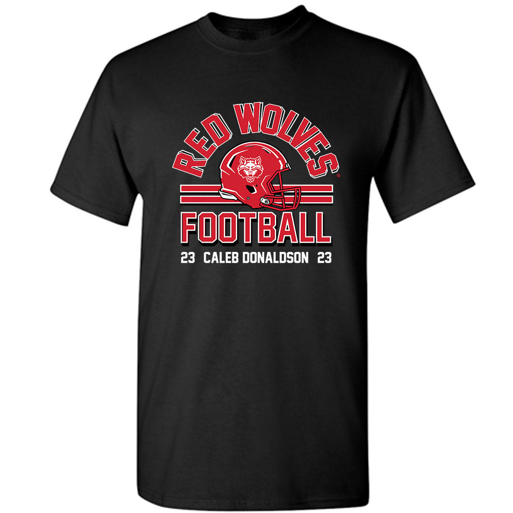 Arkansas State - NCAA Football : Caleb Donaldson - T-Shirt-0