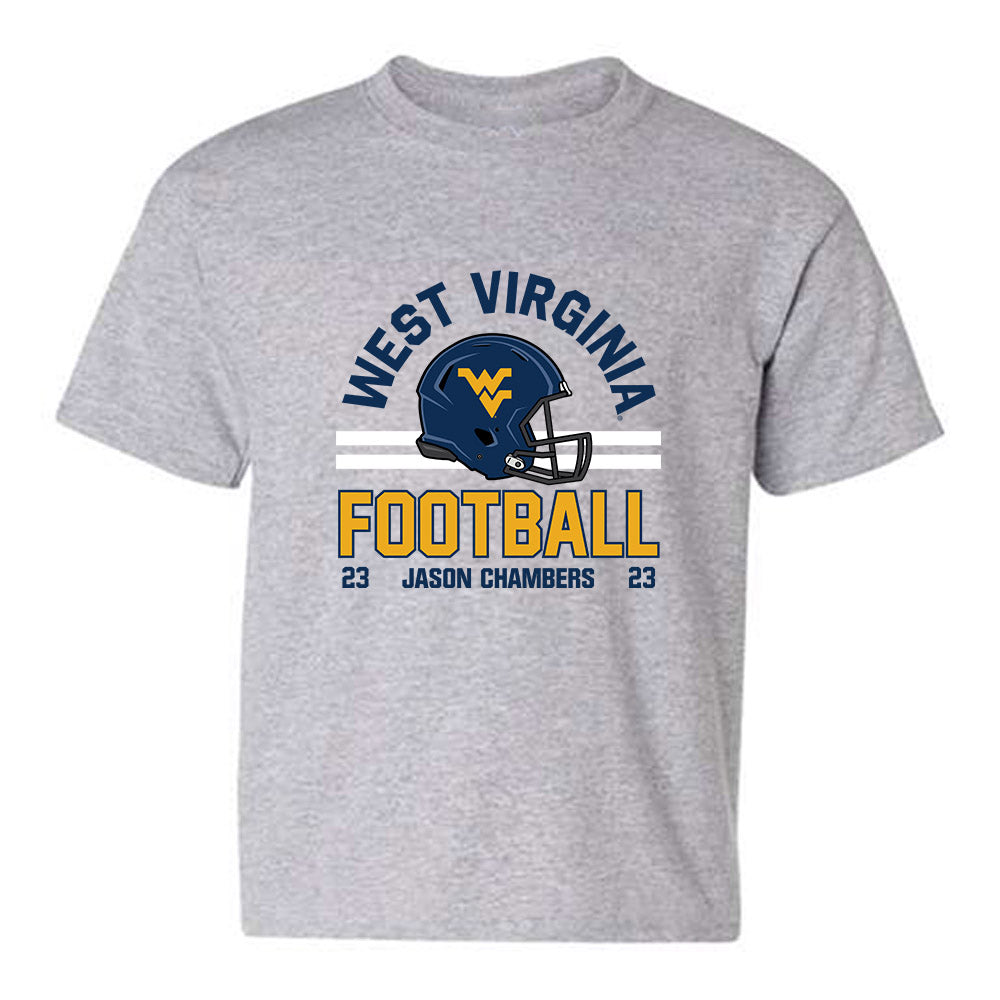 West Virginia - NCAA Football : Jason Chambers - Classic Fashion Shersey Youth T-Shirt-0
