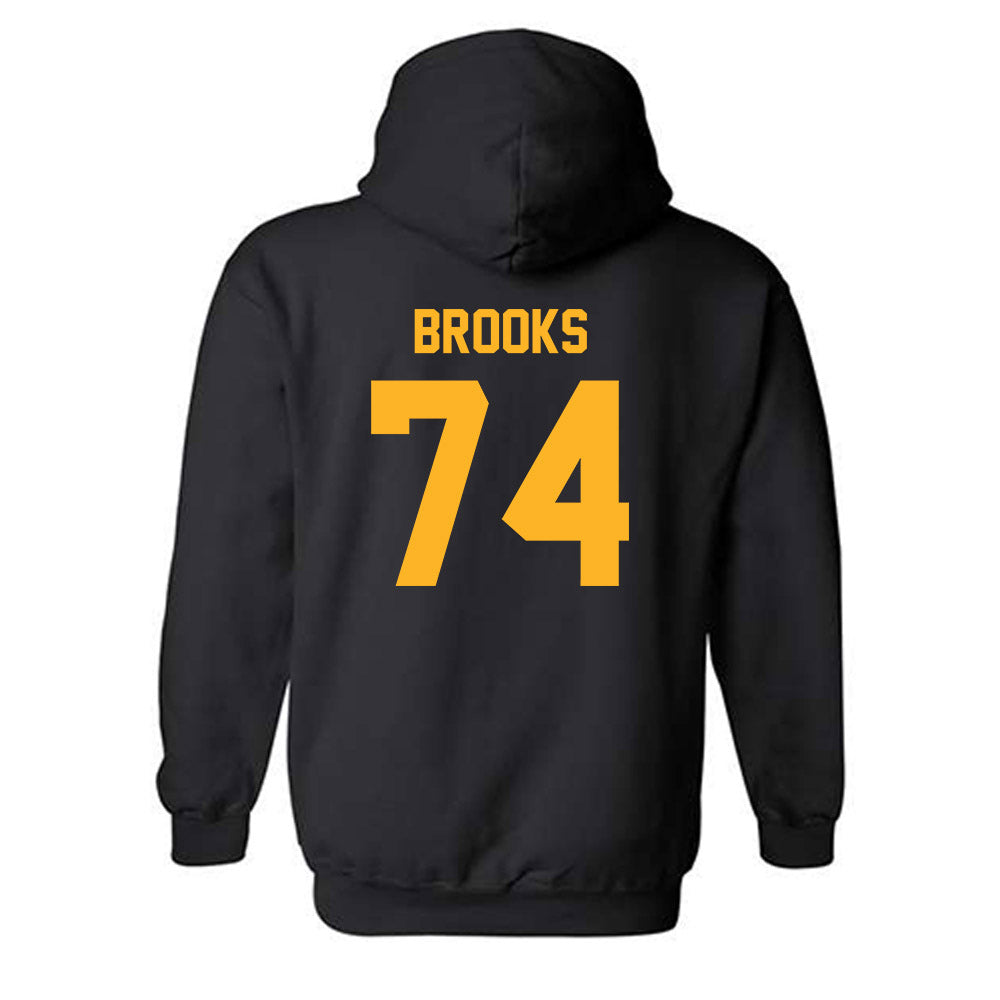 Towson - NCAA Football : KJ Brooks - Classic Shersey Hooded Sweatshirt