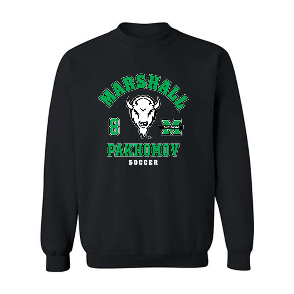 Marshall - NCAA Men's Soccer : Kirill Pakhomov - Fashion Shersey Crewneck Sweatshirt-0