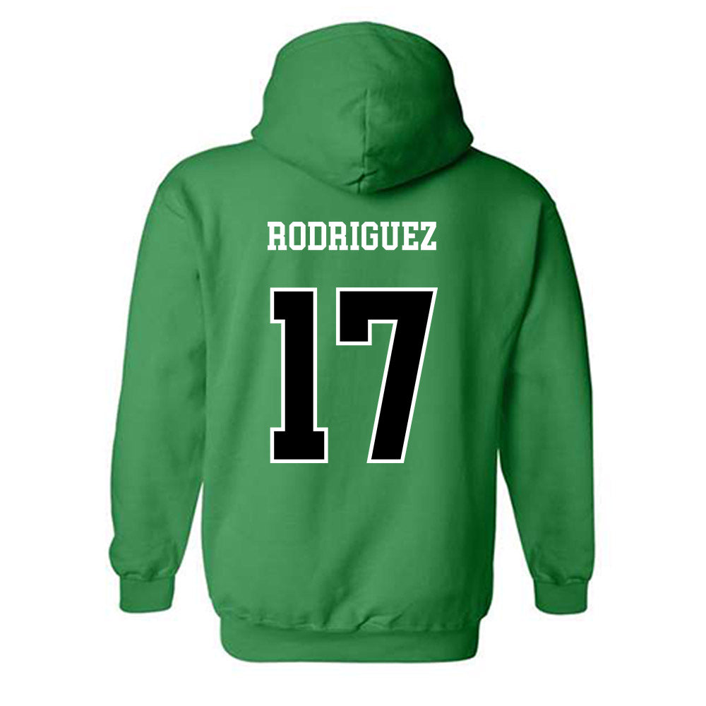 Marshall - NCAA Women's Soccer : Laura Rodriguez - Generic Shersey Hooded Sweatshirt-1