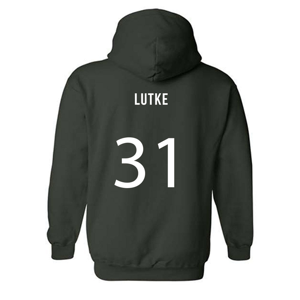 Michigan State - NCAA Women's Soccer : Ava Lutke - Replica Shersey Hooded Sweatshirt-1