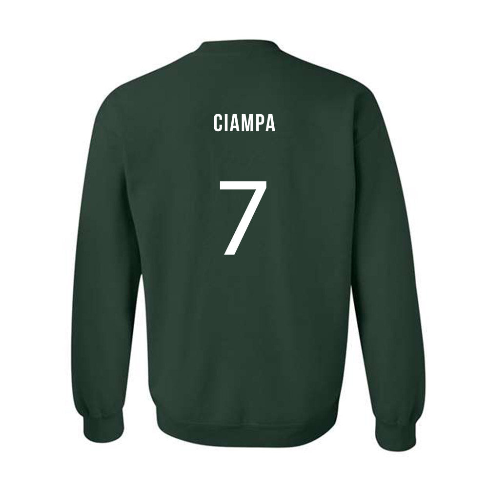 Michigan State - NCAA Women's Soccer : Aubree Ciampa - Replica Shersey Crewneck Sweatshirt-1