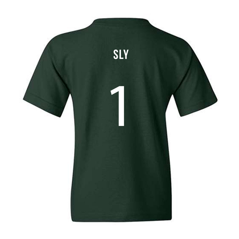 Michigan State - NCAA Men's Soccer : Michael Sly - Replica Shersey Youth T-Shirt-1