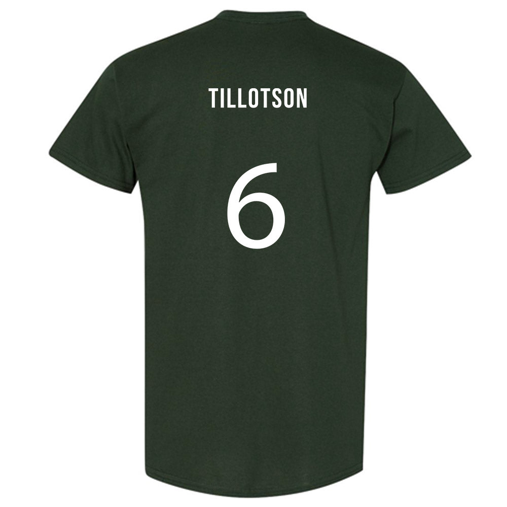 Michigan State - NCAA Women's Soccer : Remini Tillotson - Replica Shersey T-Shirt-1
