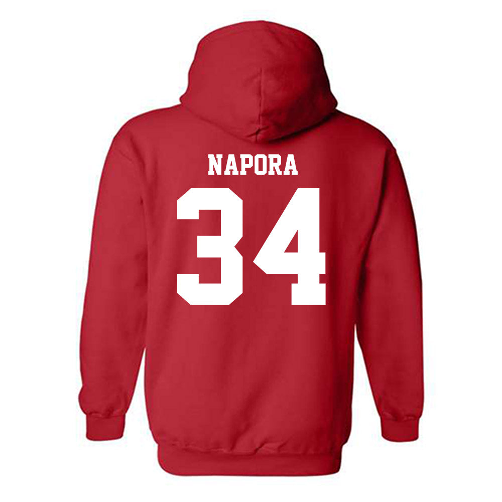 Nebraska - NCAA Women's Soccer : Allison Napora - Hooded Sweatshirt