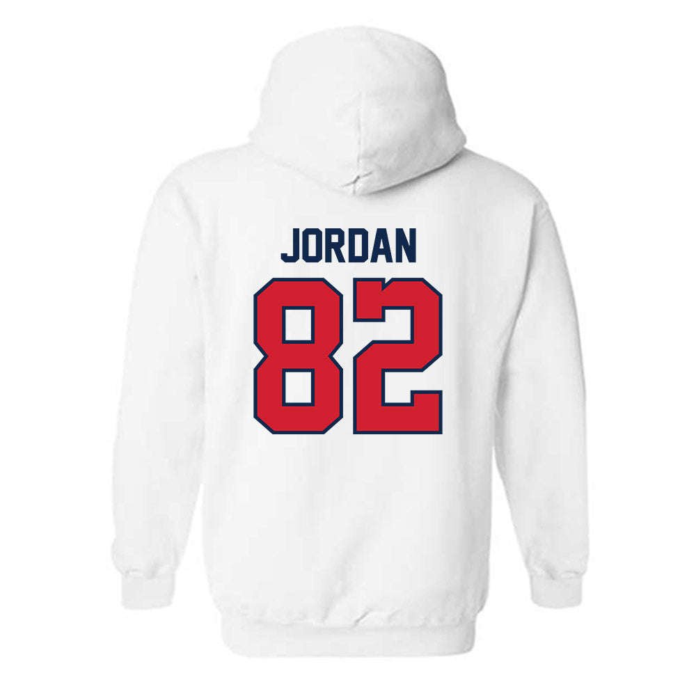 Ole Miss - NCAA Softball : Graycen Jordan - Replica Shersey Hooded Sweatshirt-1