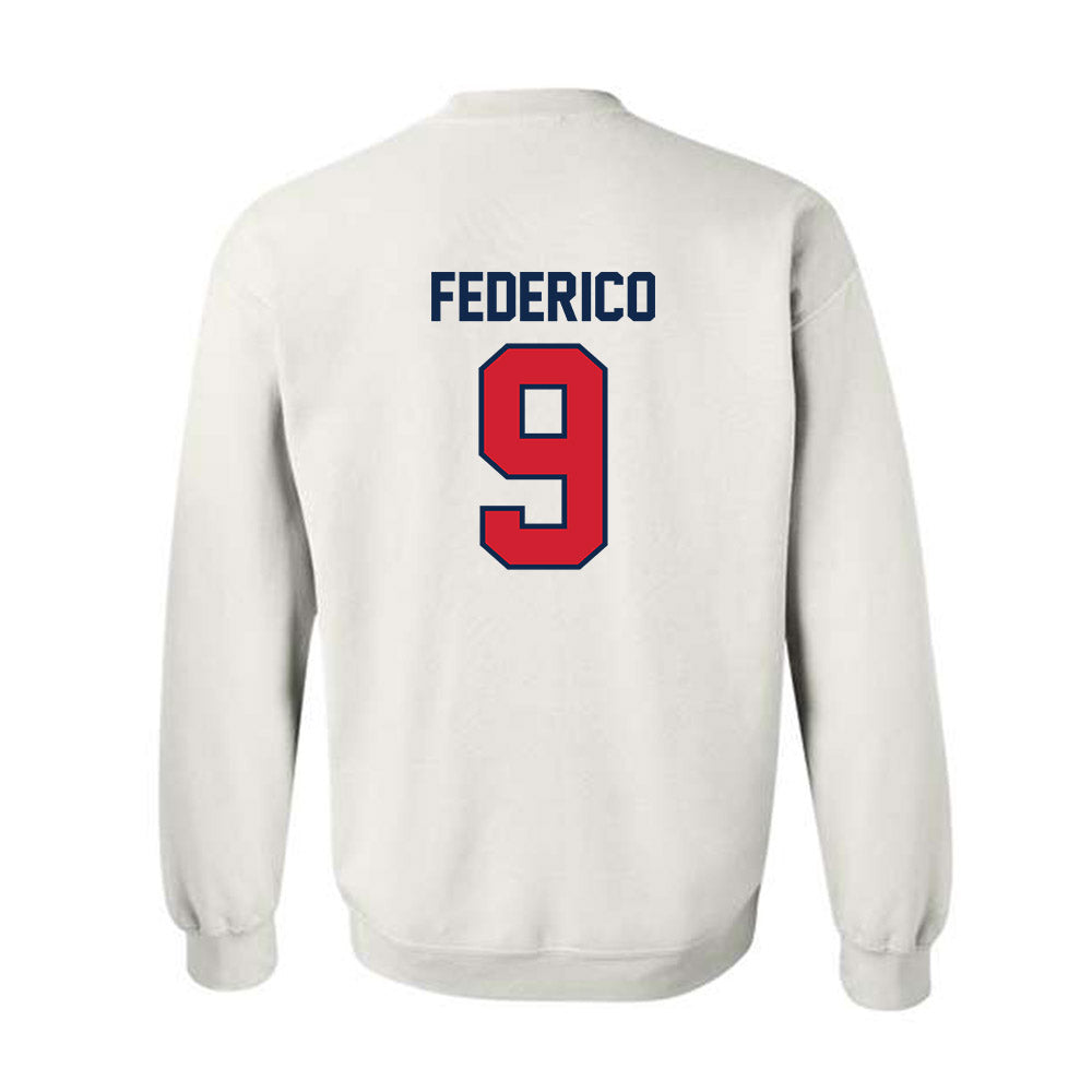 Ole Miss - NCAA Baseball : Hayden Federico - Replica Shersey Crewneck Sweatshirt-1
