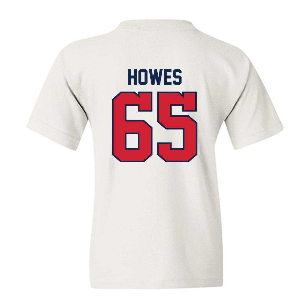 Ole Miss - NCAA Football : Connor Howes - Replica Shersey Youth T-Shirt-1