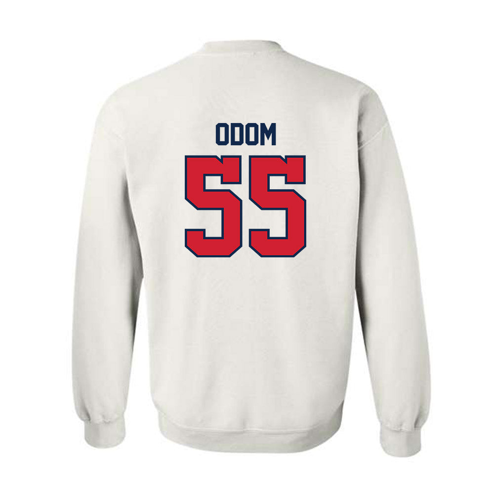 Ole Miss - NCAA Baseball : Leo Odom - Replica Shersey Crewneck Sweatshirt-1
