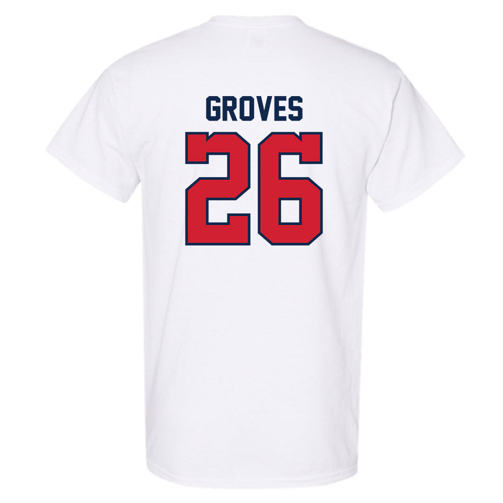Ole Miss - NCAA Football : Taylor Groves - Replica Shersey T-Shirt-1