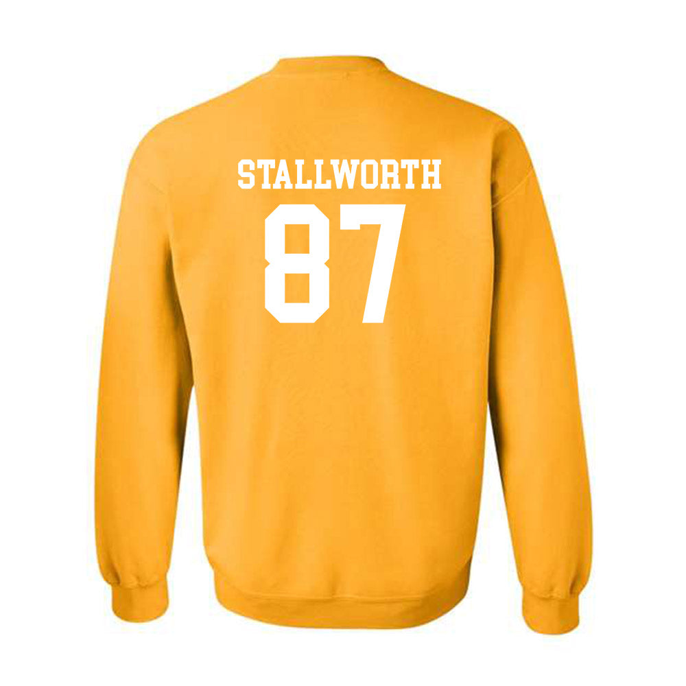 Towson - NCAA Football : Jordan Stallworth - Classic Shersey Crewneck Sweatshirt-1