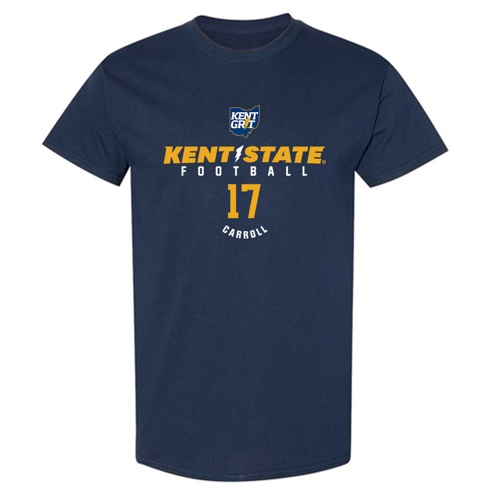 Kent State - NCAA Football : Mattheus Carroll - Classic Fashion Shersey T-Shirt-0