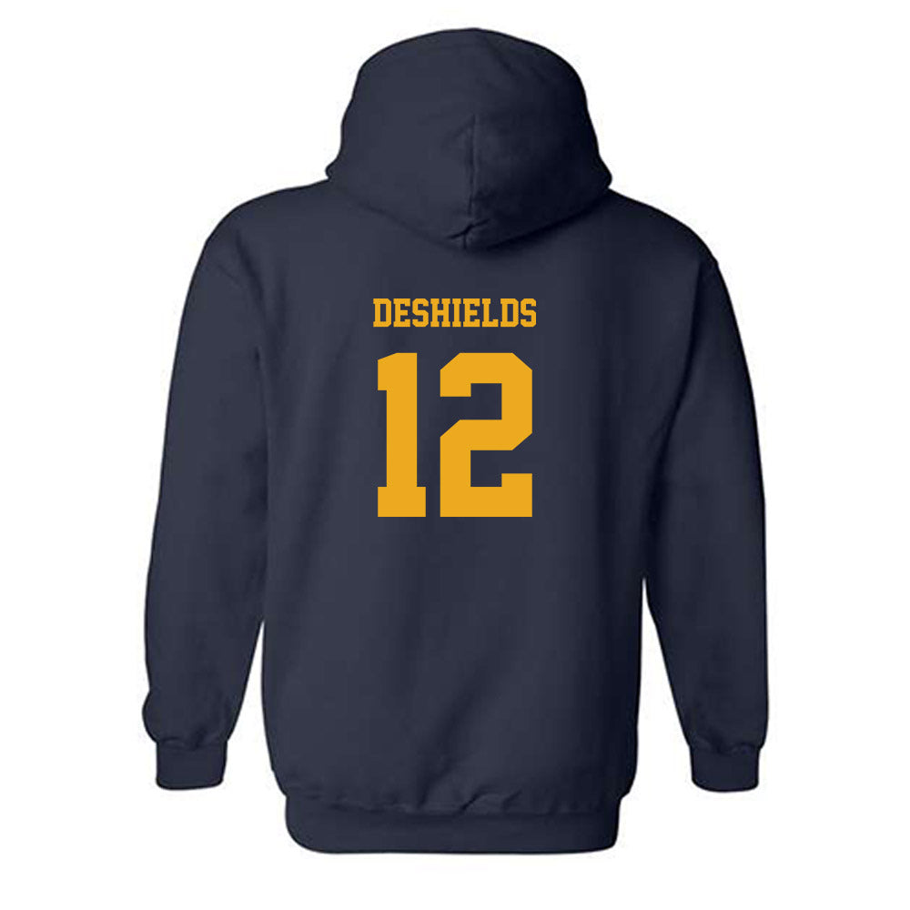 - NCAA Football : Dru DeShields - Fashion Shersey Hooded Sweatshirt-1